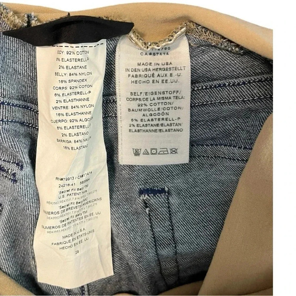 True Religion Maternity‎ Halle Skinny Jeans, Size 29 - Picture 8 of 11